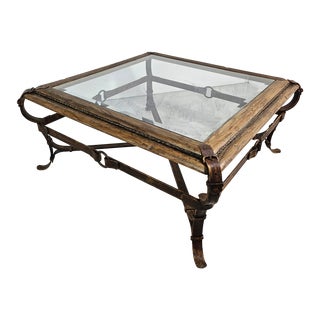 1970s Hermes Style Coffee Table For Sale