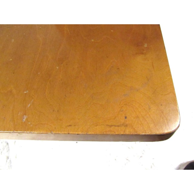 Vintage Modern Pivot Style Coffee Table For Sale - Image 9 of 13