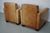 Animal Skin Vintage Dutch Cognac Leather Club Chairs, 1970s, Set of 2 For Sale - Image 7 of 18