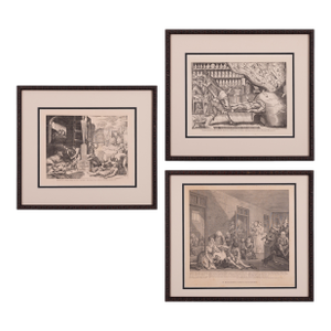 Ars Medica: Early Medical and Psychiatric History Prints - Set of 3