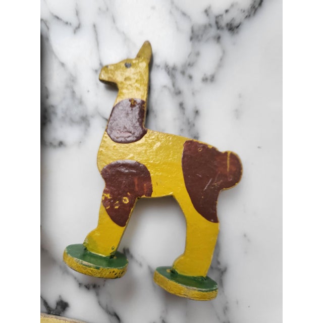 Vintage Wooden Folk Art Animals, 1950s, Set of 20 For Sale - Image 11 of 16