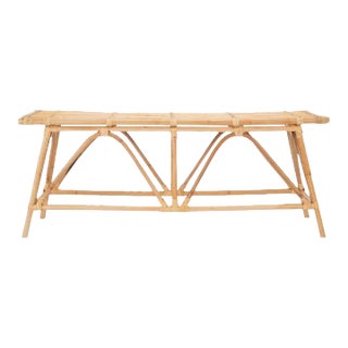 Safavieh Montgomery Rattan Coffee Table - Natural For Sale