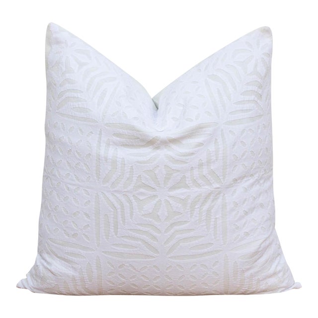 Imone Euro Applique Pillow Cover For Sale