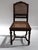 Antique French Wood and Rattan Chair, 1900s For Sale - Image 6 of 6