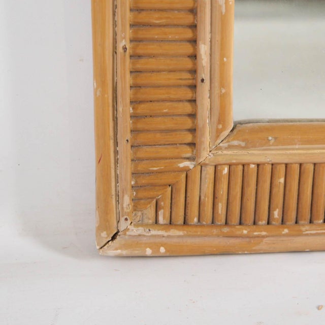 Rattan and Copper Mirrors, 1970s, Set of 2 For Sale - Image 4 of 15