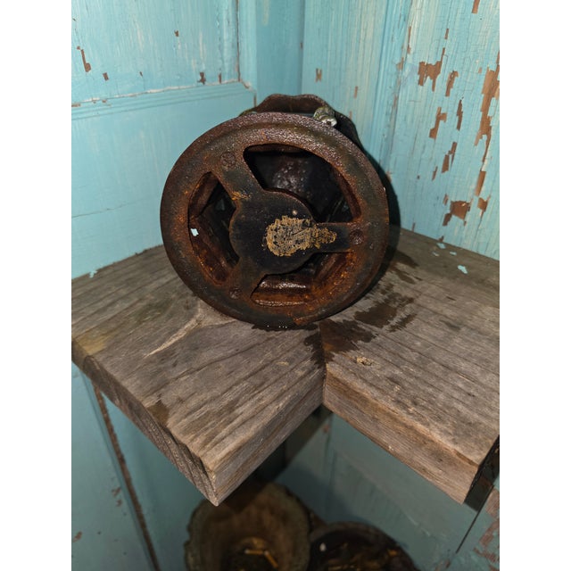 Antique Japanese Cast Iron Tea Garden Lantern. For Sale - Image 11 of 12