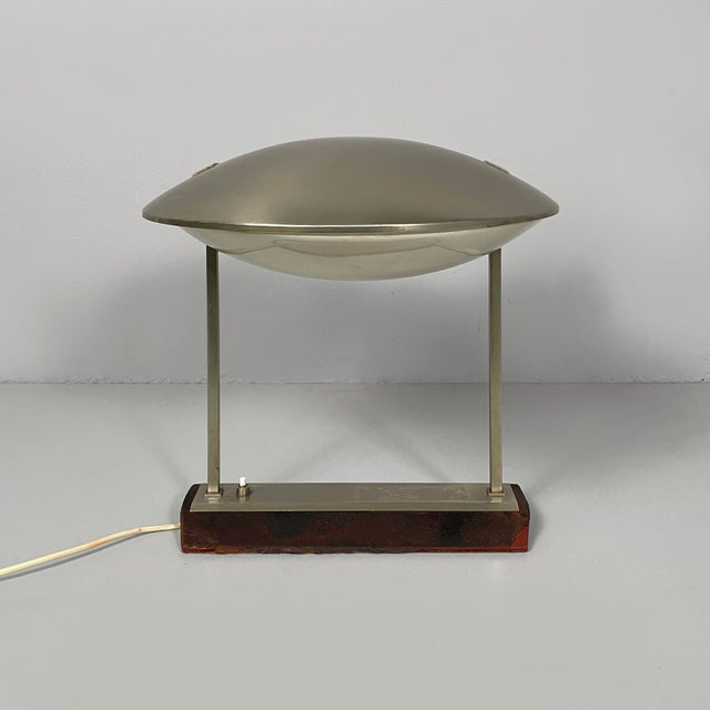Stilnovo Mid-Century Modern Italian Model 8050 Adjustable Table Lamp attributed to Stilnovo, 1960s For Sale - Image 4 of 18
