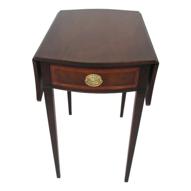 1950s Single Pembroke Mahogany Made by Baker For Sale