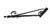 2000 - 2009 Vintage Wrought Iron Twisted Barber Pole Style Hanging Sign Holder For Sale - Image 5 of 11