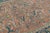 Rug & Kilim Vintage European Rug in Orange, Blue and Ivory Geometric Pattern - Rug & Kilim For Sale - Image 4 of 7