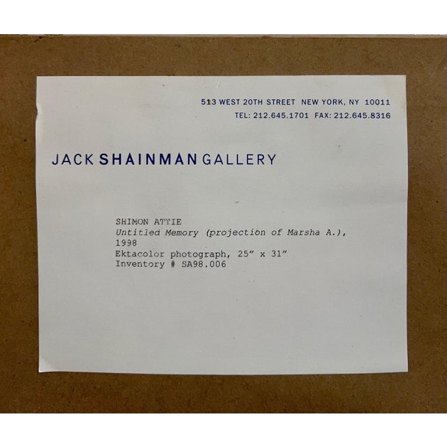 Shimon Attie, Vintage Ektacolor Color Photograph Untitled Memory Projection Photo Shimon Attie, 1998 For Sale In Miami - Image 6 of 12