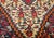 Vintage Persian Senneh Kilim Rug, Handwoven Wool & Cotton, Medallion Pattern, Navy & Ivory, 4x6 For Sale - Image 13 of 16