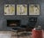 2020s Good Night Hotel Triptych by Steve Moors, 95"x31" Framed For Sale - Image 5 of 18