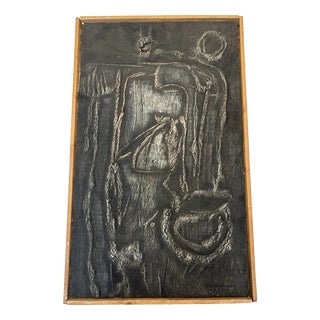 Jon Wedewer, Informel, 1961, Mixed Media For Sale