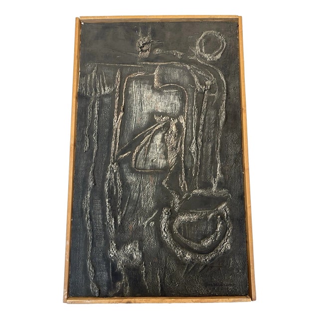 Jon Wedewer, Informel, 1961, Mixed Media For Sale