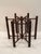 Contemporary McGuire Organic Modern Bamboo Leather Wrapped Dining Table Base For Sale - Image 3 of 9