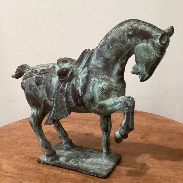 Early 20th Century Tang Dynasty-Style War Horse Metal