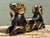 Late 20th Century Vintage Egyptian Gilt Tipped Rams Head Sculpture For Sale - Image 5 of 12