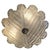 Mid 20th Century Mid 20th Century Mid-Century Modern Italian Murano Gold "Rugiadoso" Art Glass Semi Flush Mount Ceiling Light For Sale - Image 5 of 9