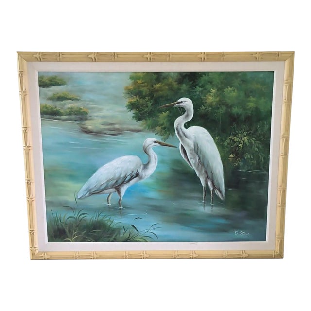 Vintage Original Signed by B. Steve For Sale