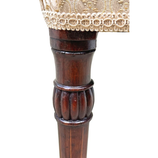 Brown Set of 18th Century Sheraton Mahogany Side Chairs, 1790 For Sale - Image 8 of 11