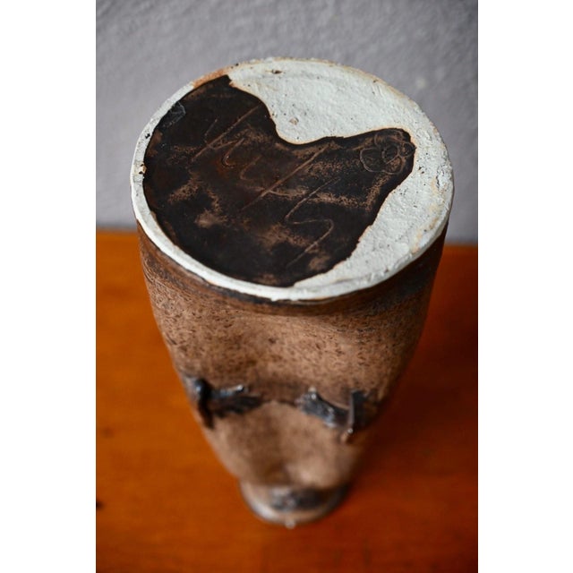 Anthropomorphic Stoneware Bottle Vase, 1960s For Sale - Image 9 of 11