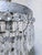 1950s Vintage 1960s Italian Silver Rim Upside Down Layered Chandelier For Sale - Image 5 of 5