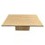 Vintage Travertine and Brass Coffee Table from Fedam, 1970s For Sale - Image 12 of 12