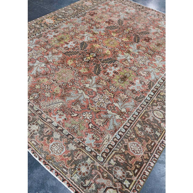 Turkish Turkish Vintage Rug 7'4" x 9'5" #16868 For Sale - Image 3 of 8