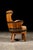 Vintage Tufted Leather Chesterfield Barrel Chair For Sale In Chicago - Image 6 of 12
