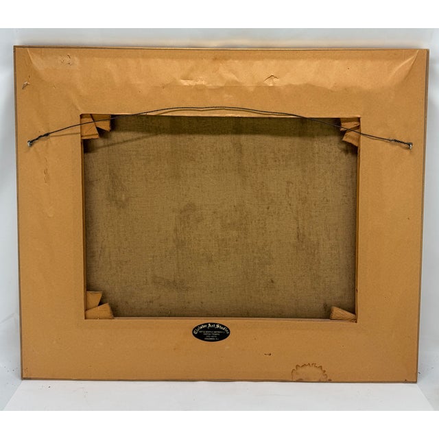 A finely executed mid-20th century still life oil painting on canvas, signed and dated lower right by an unidentified hand...