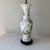 1960s Green and White Chinoiserie Porcelain Table Lamp For Sale - Image 9 of 10