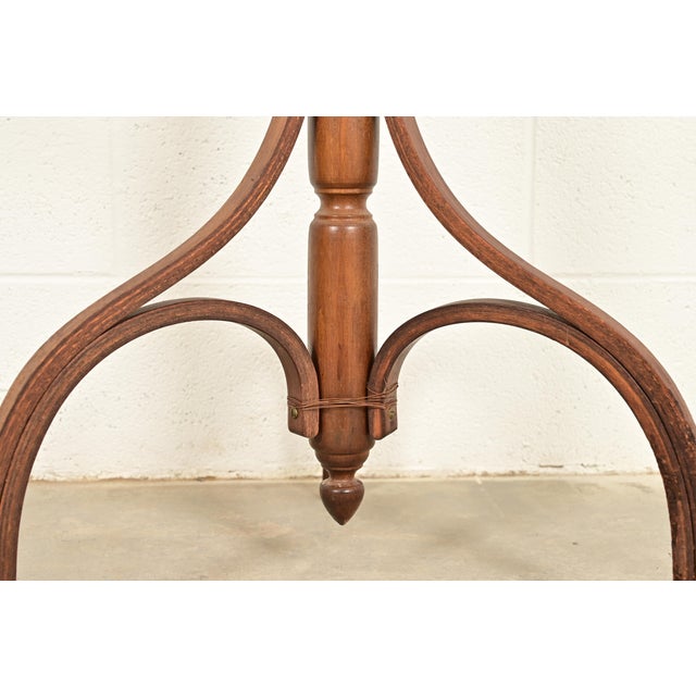 Brown Thonet Style Antique Bentwood Hall Tree Coat and Hat Floor Standing Rack, Circa 1900 For Sale - Image 8 of 9