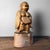 Mid-Century Modern Japanese Hotei Laughing Buddha Carved in Birch Wood, 1950s For Sale - Image 3 of 14
