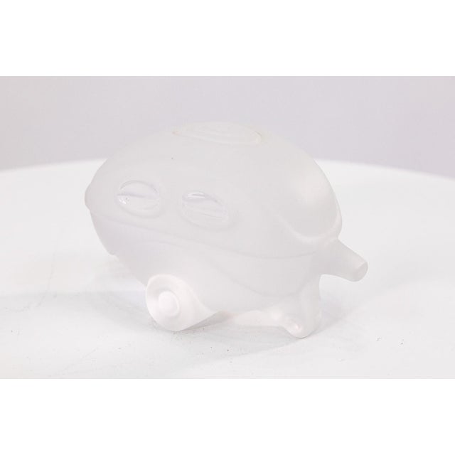 Mid-Century Modern Olle Brozen for Kosta Boda Sweden Car-Toon Series 2003/2004 Signed Art Glass For Sale - Image 3 of 7