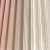 Mid-Century Modern 1960s Blended Stripe Knife Pleated Lamp Shade For Sale - Image 3 of 12