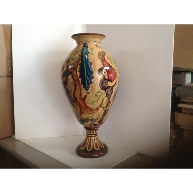 Vintage Ceramic Vase, 1940s For Sale - Image 9 of 10