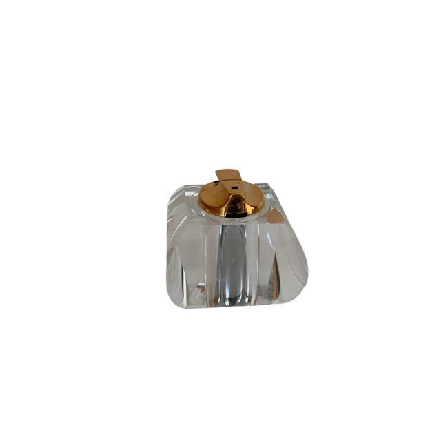 Ronson MCM Mid Century Modern Vintage 1970s Feliceantonio Botta Lucite Table Lighter – Ronson Varaflame Italy 1970s For Sale - Image 4 of 8