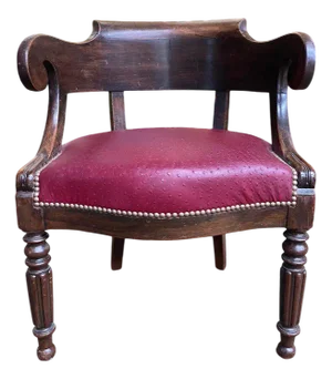 Louis Philippe Office Armchair