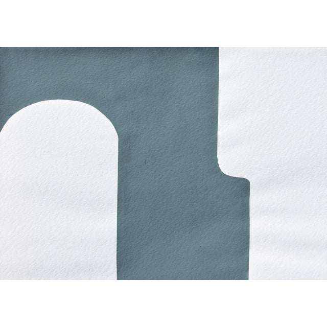 Ernst geitlinger 1895 frankfurt am main – 1972 seeshaupt “gray form” (catalogue raisonné (nees 1991): p 1051), dec. 1969...