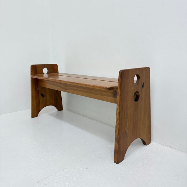Mid-Century Modern Bench by Gilbert Marklund for Furusnickarn Ab, 1960s For Sale - Image 4 of 18