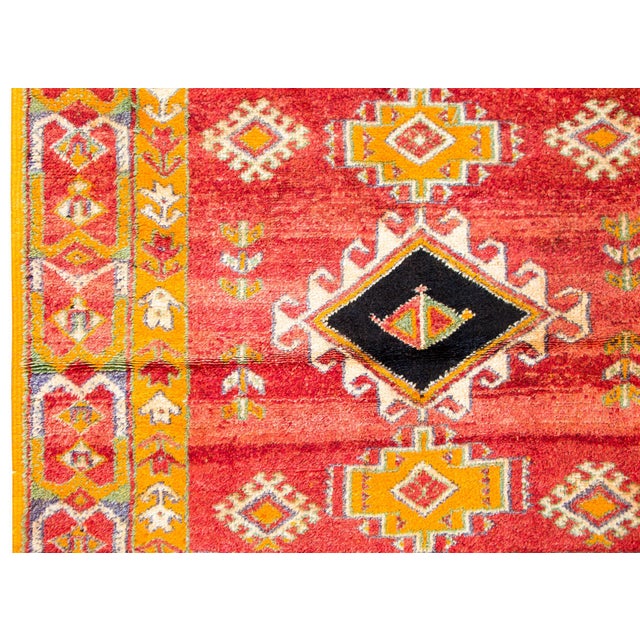 Vintage 20th Century Moroccan Rug For Sale - Image 11 of 15