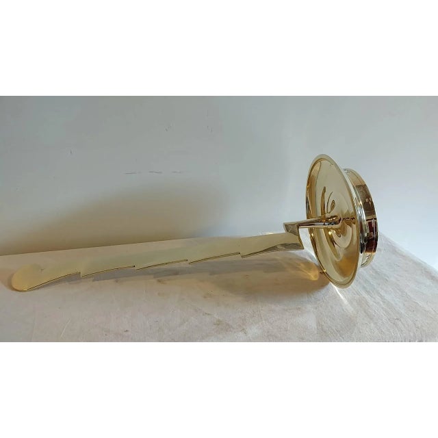 1950s Mid-Century Brass Sculpture Dish For Sale - Image 9 of 11
