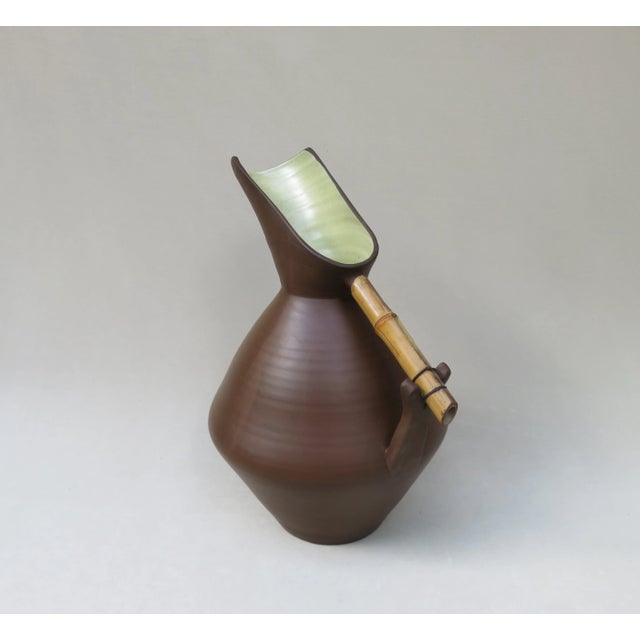 Terracotta Vase, 1950s For Sale - Image 4 of 17