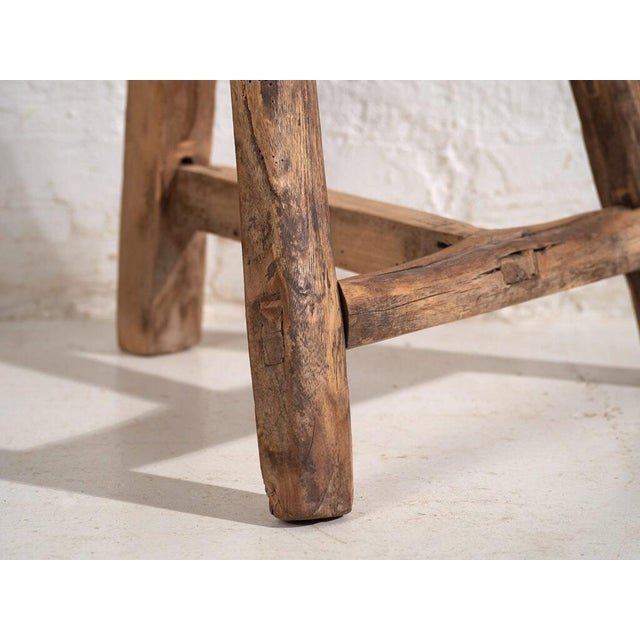 Antique Late Qing Dynasty Oriental Stool For Sale - Image 3 of 7