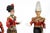 Antique 20th Century Soldiers in Polychrome Capodimonte Porcelain, Naples, Set of 5 For Sale - Image 3 of 6
