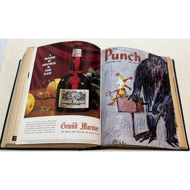 Punch Magazine July-December 1962 Bound Volume Art Politics Theatre For Sale - Image 9 of 13