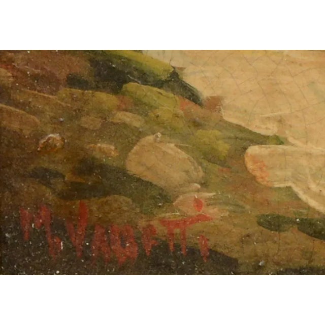 2000 - 2009 Country Scene, Italian Painting, 2006, Oil on Board, Framed For Sale - Image 5 of 7