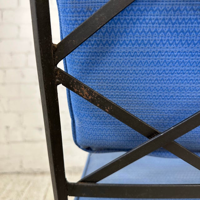 Cleo Baldon Wrought Iron Side Chair For Sale - Image 12 of 12