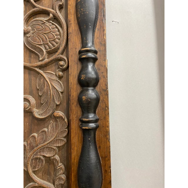 Jacobean Early 20th Century Jacobean Style Oak Panel For Sale - Image 3 of 9